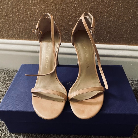 STUART WEITZMAN NUDISTRONG NUDE COLOR size 4.5 - Picture 2 of 10